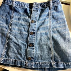 Abercrombie Jean Skirt